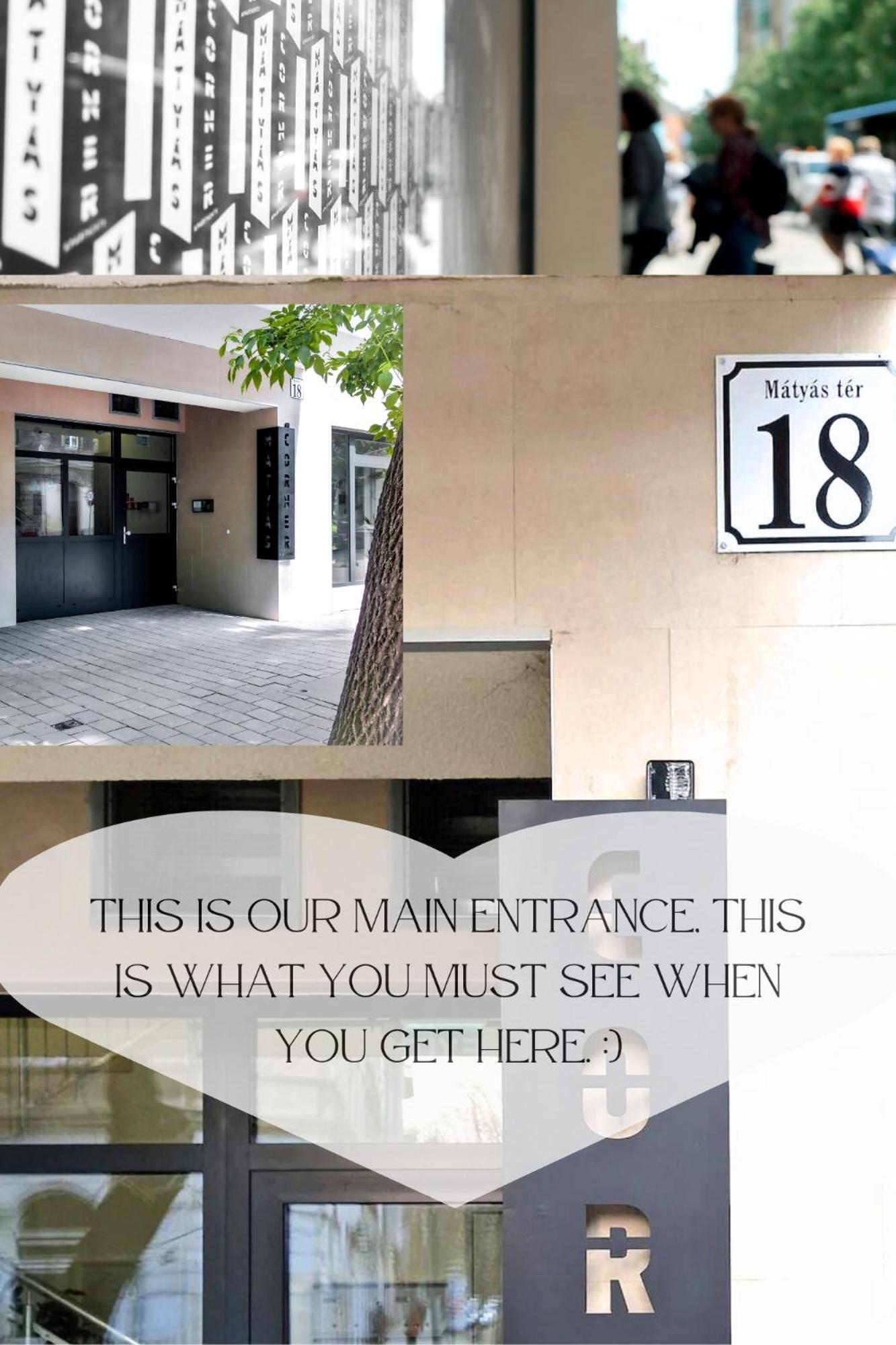 Matyas Corner Apartments Green Square Studio Apartment I Βουδαπέστη Εξωτερικό φωτογραφία